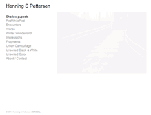 Tablet Screenshot of henningspettersen.com